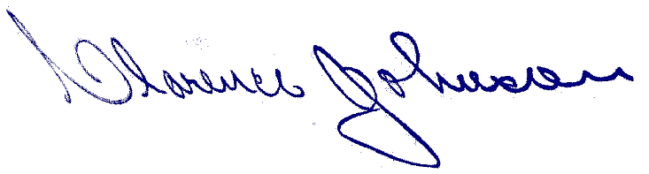 Clarence Johnson Signature